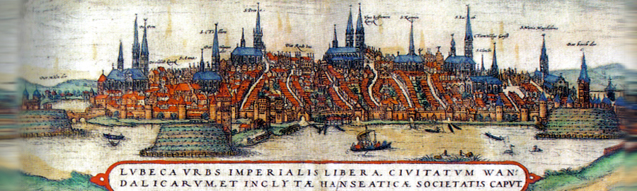 Любек в 14 веке